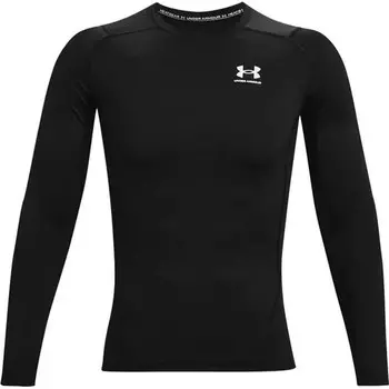 Лонгслив компрессионный UA HG Armor Comp LS Under Armour, черный