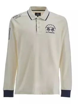 Лонгслив La Martina Shirt Wolfe, белый