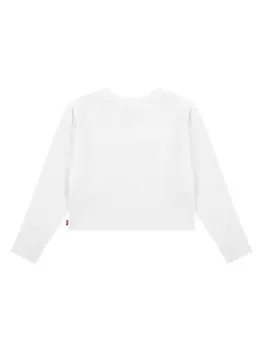 Лонгслив Levi's Kids, белый