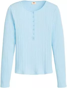 Лонгслив LEVI'S Shirt, светло-синий