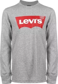 Лонгслив Levis Kids Regular fit, цвет mottled grey