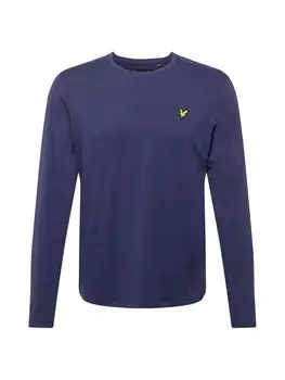Лонгслив Lyle & Scott, морской синий
