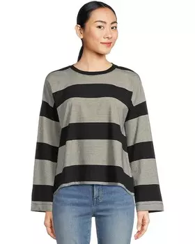 Лонгслив Madewell Easy Long Sleeve Tee, цвет Jet Black