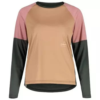 Лонгслив Maloja Women's WolgaM, цвет Deep Forest Multi