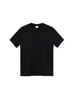 Лонгслив MANGO MAN Shirt CHERLO, черный