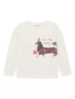 Лонгслив Minymo Longsleeve, белый