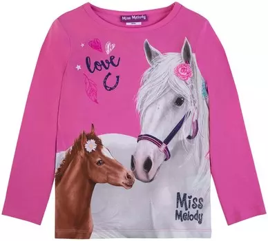 Лонгслив Miss Melody, розовый