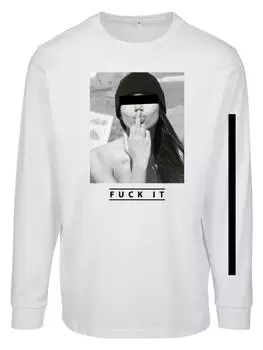 Лонгслив Mister Tee, белый