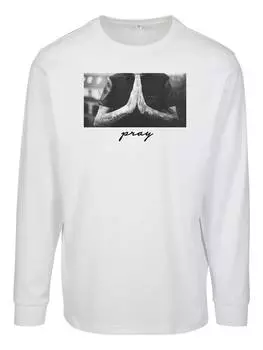 Лонгслив Mister Tee, белый