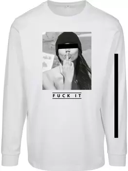 Лонгслив Mister Tee Longsleeve, белый