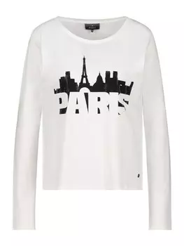 Лонгслив monari Shirt, белый