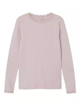 Лонгслив name it Langarmshirt, цвет burnished lilac