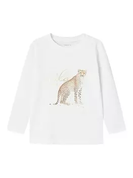 Лонгслив name it Longsleeve, белый