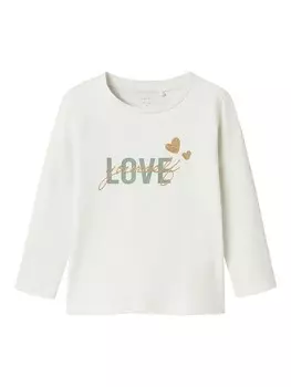 Лонгслив name it Longsleeve Olu, белый