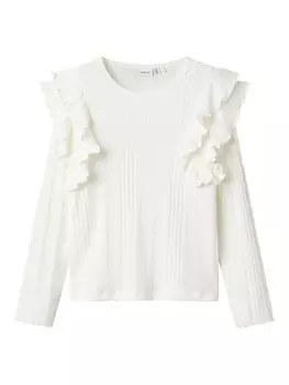 Лонгслив NAME IT Shirt, белый