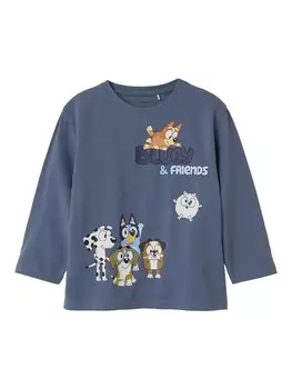 Лонгслив NAME IT Shirt Bluey, синий