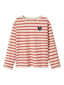 Лонгслив NAME IT Shirt, цвет grenadine