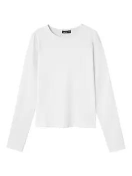 Лонгслив NAME IT Shirt NLFDINCI, белый