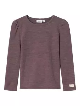 Лонгслив NAME IT Shirt, темно-фиолетовый