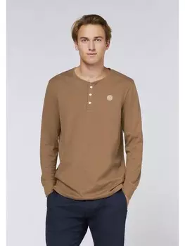 Лонгслив Navigator Langarmshirt, коричневый