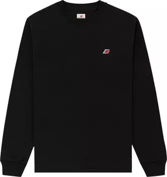 Лонгслив New Balance Long-Sleeve Tee 'Black', черный