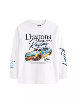 Лонгслив Next Shirt, белый