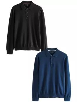 Лонгслив Next Shirt, цвет navy/black