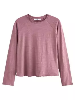 Лонгслив Next Shirt, розовый