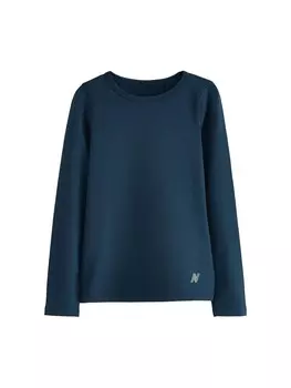 Лонгслив Next Shirt, темно-синий