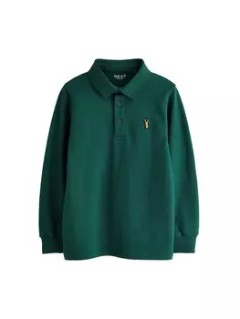 Лонгслив Next Shirt, темно-зеленый