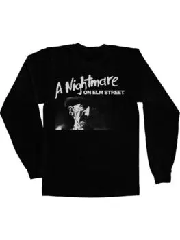 Лонгслив Nightmare On Elm Street, черный
