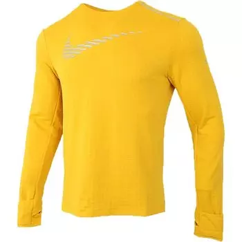 Лонгслив Nike NSW Swoosh, желтый