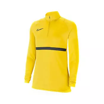 Лонгслив Nike Performance ACADEMY DRIL, жёлтый/чёрный