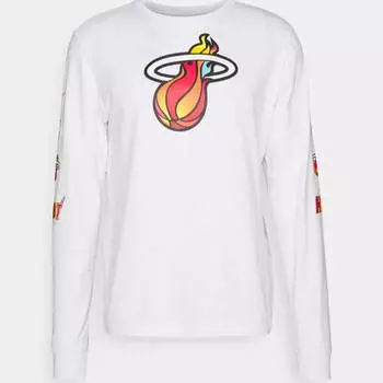 Лонгслив Nike Performance NBA Miami Heat City Edition, белый