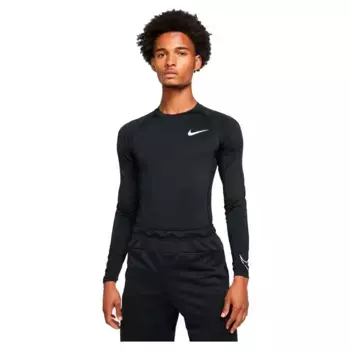Лонгслив Nike Pro Dri Fit, черный