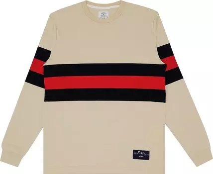 Лонгслив Noah Long-Sleeve Rugby Crew 'Vegas Gold/Navy/Dark Red', золотой