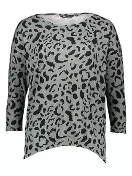 Лонгслив ONLY Longsleeve, цвет Grau/Schwarz