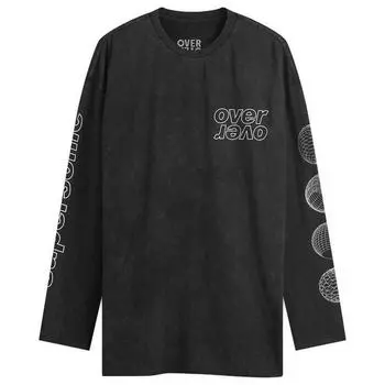 Лонгслив Over Over Supersonic Long Sleeve T-Shirt, черный