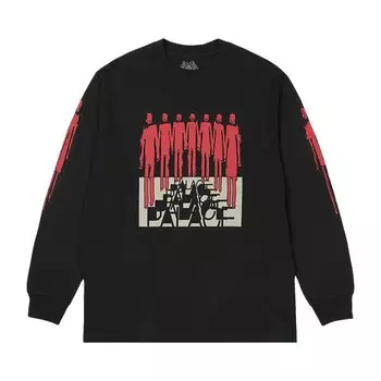 Лонгслив Palace Repeater Long-Sleeve, черный