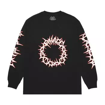 Лонгслив Palace Spiked Long-Sleeve, черный