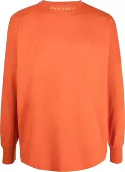Лонгслив Palm Angels Glitter Classic Lg Over T Long-Sleeve 'Brick/Red', красный