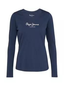 Лонгслив Pepe Jeans Shirt NEW VIRGINIA L/S, синий