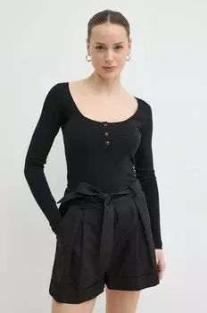 Лонгслив Pinko, черный