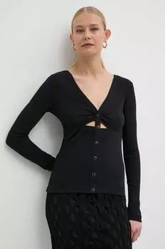Лонгслив Pinko, черный