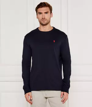 Лонгслив POLO RALPH LAUREN Classic fit, темно-синий