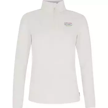 Лонгслив Protest Lunar half zip, белый