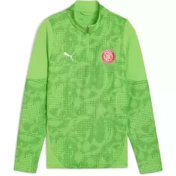 Лонгслив Puma Girona FC 25/26 training junior, зеленый