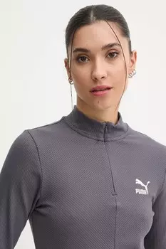 Лонгслив Puma, серый