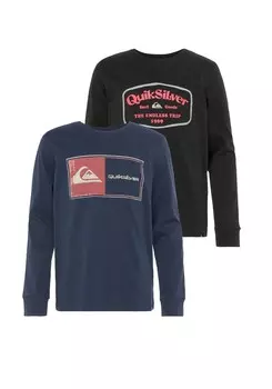 Лонгслив Quiksilver, черный