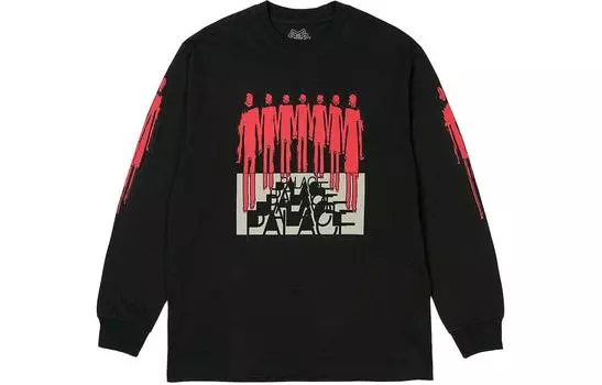 Лонгслив Repeater Long Sleeve PALACE, черный